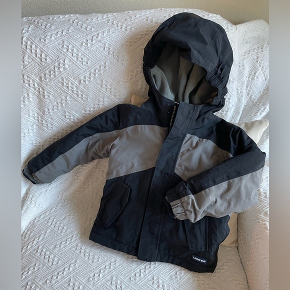 Kid’s Lands’ End 3T insulated waterproof winter jacket - Picture 1 of 5